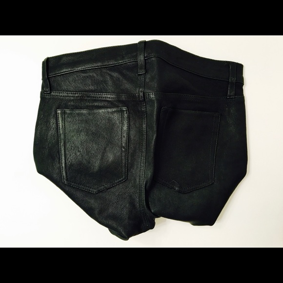 Joes Jeans Leather Skinny Jeans - Picture 3 of 8